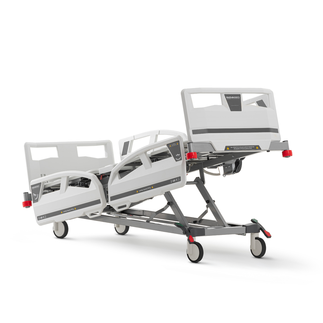Electronic ICU and Patient Bed, 4 Motors