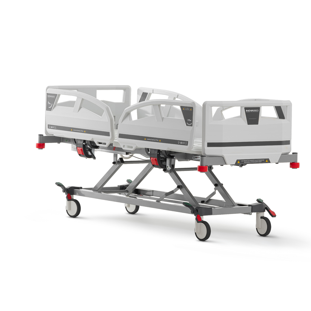 Electronic ICU and Patient Bed, 4 Motors