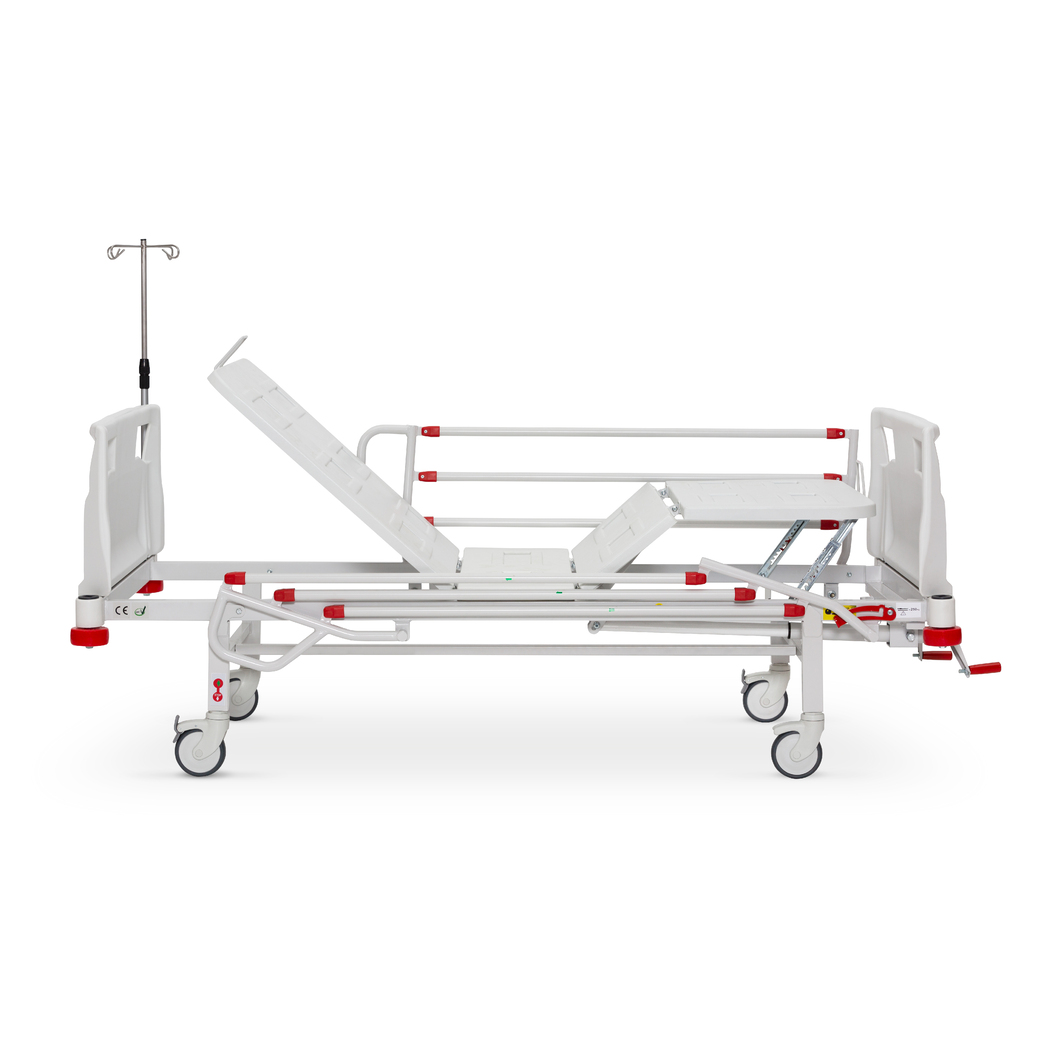 Manual Patient Bed with 2 Cranks