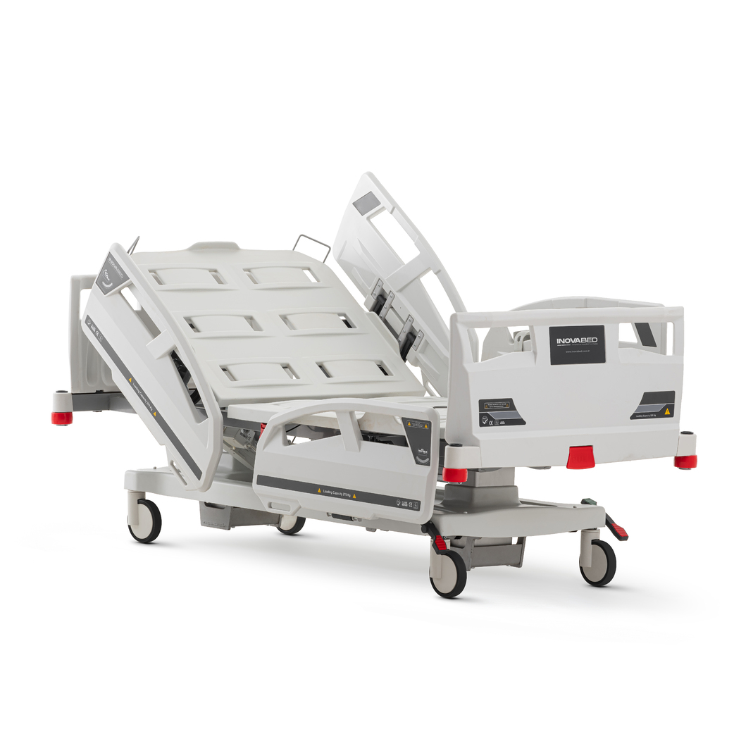 Electronic ICU and Patient Bed, 5 Motors with Lateral Tilt