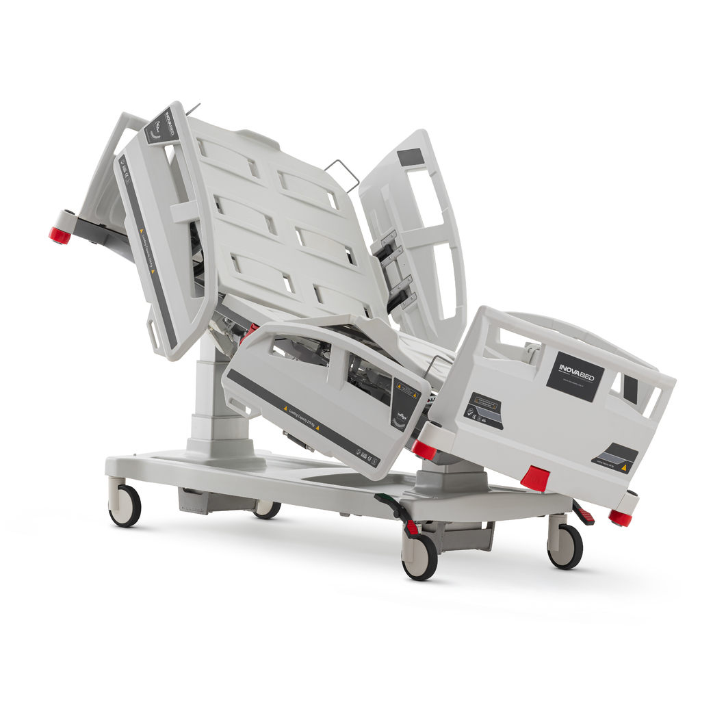 Electronic ICU and Patient Bed, 5 Motors with Lateral Tilt