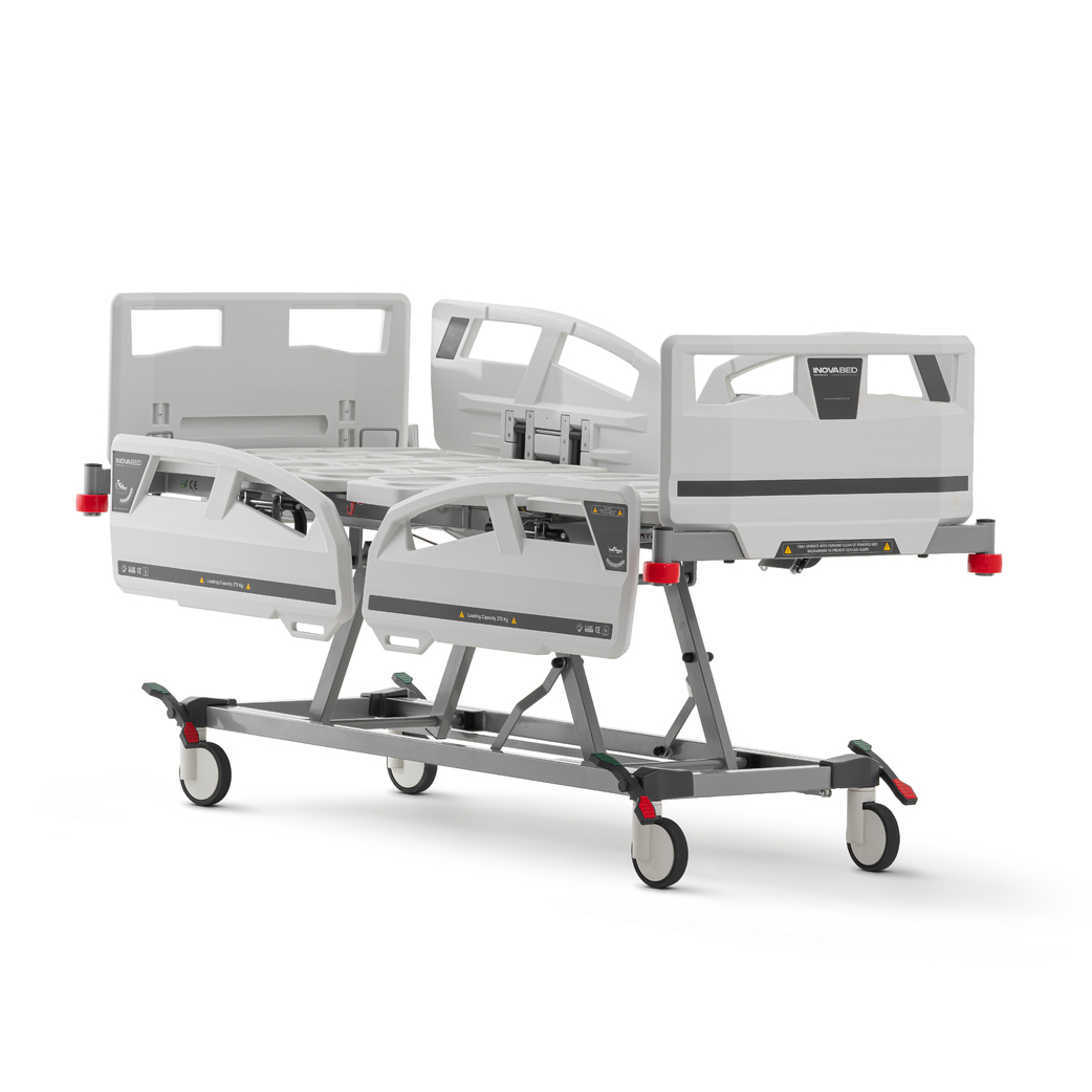 Electronic ICU and Patient Bed, 4 Motors