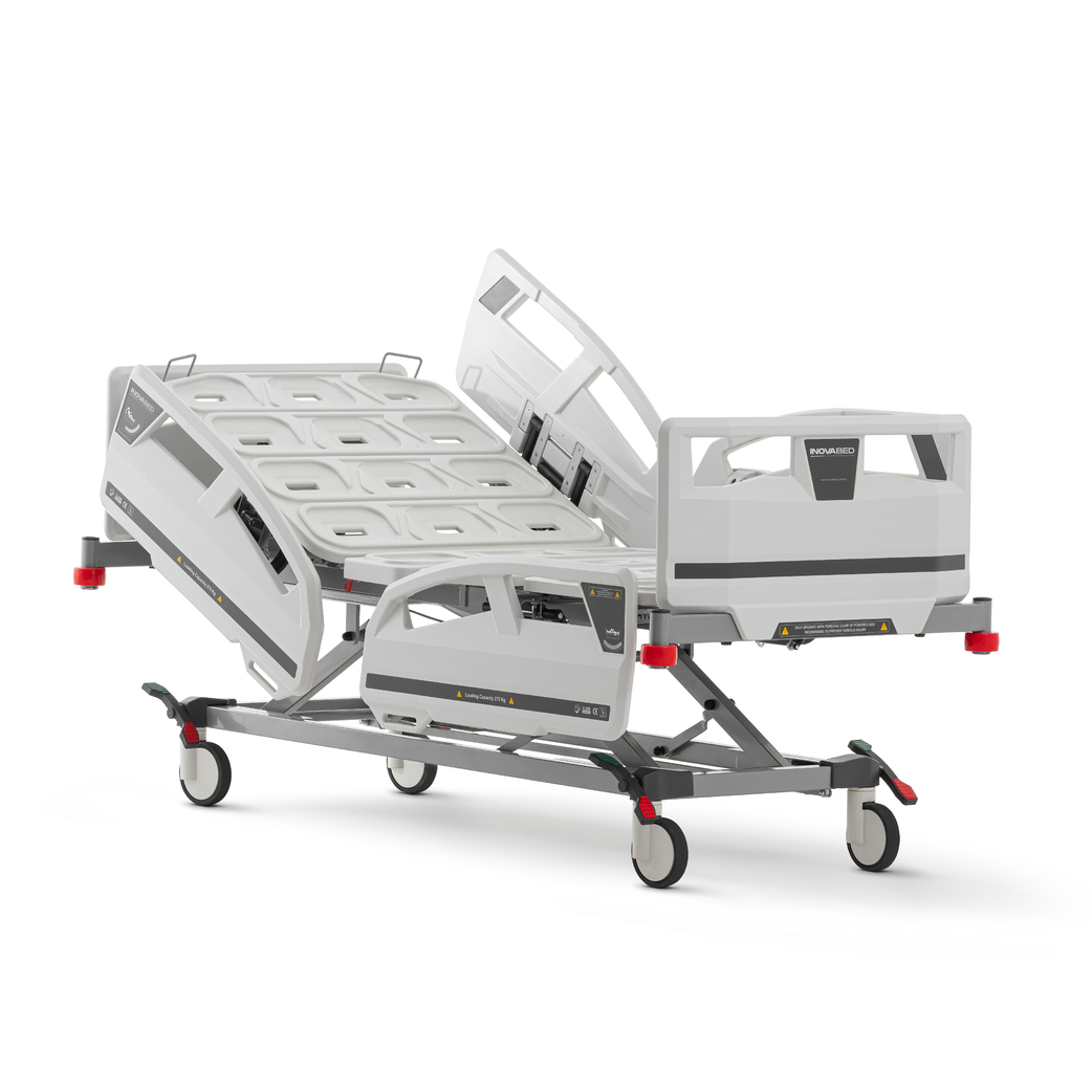 Electronic ICU and Patient Bed, 4 Motors