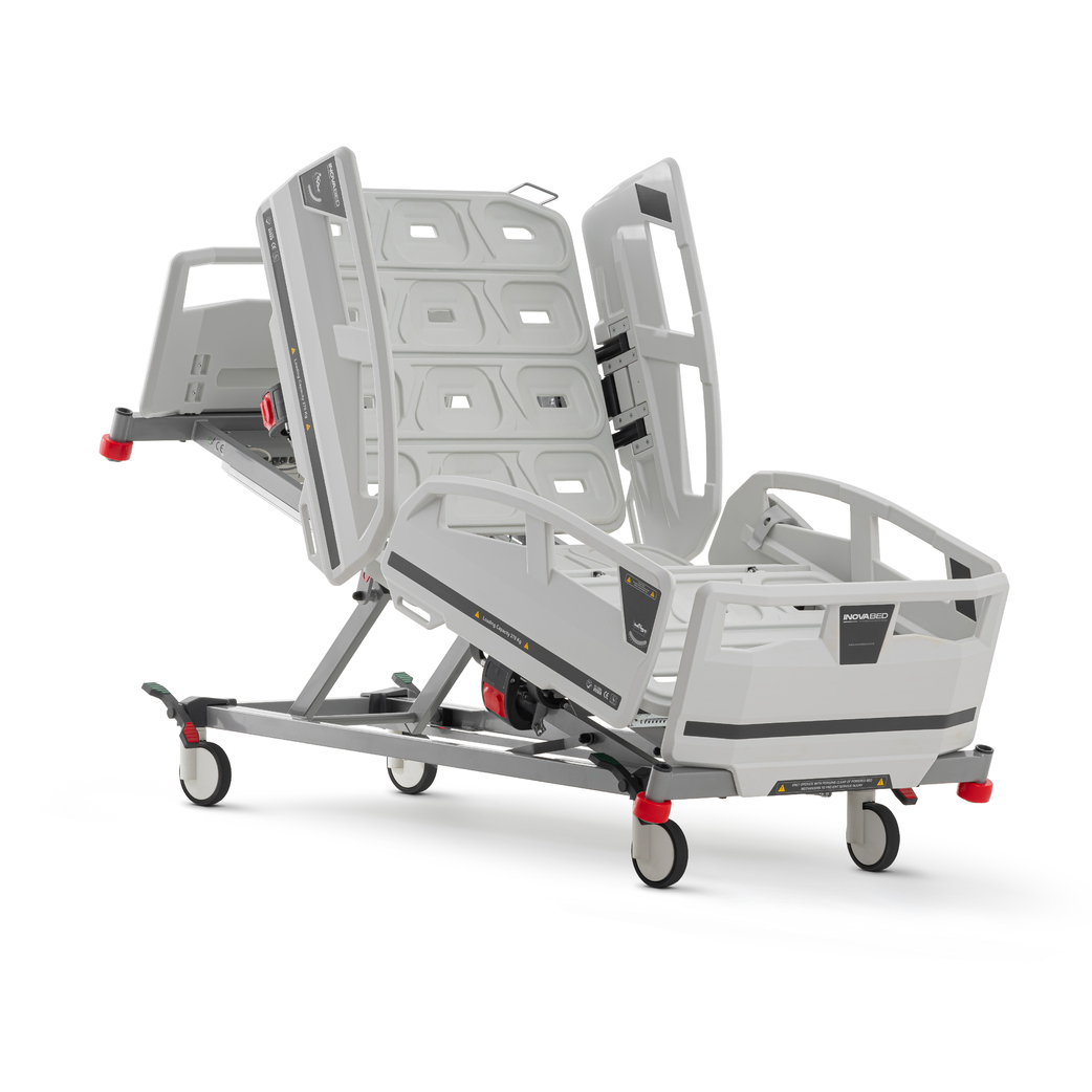 Electronic ICU and Patient Bed, 4 Motors