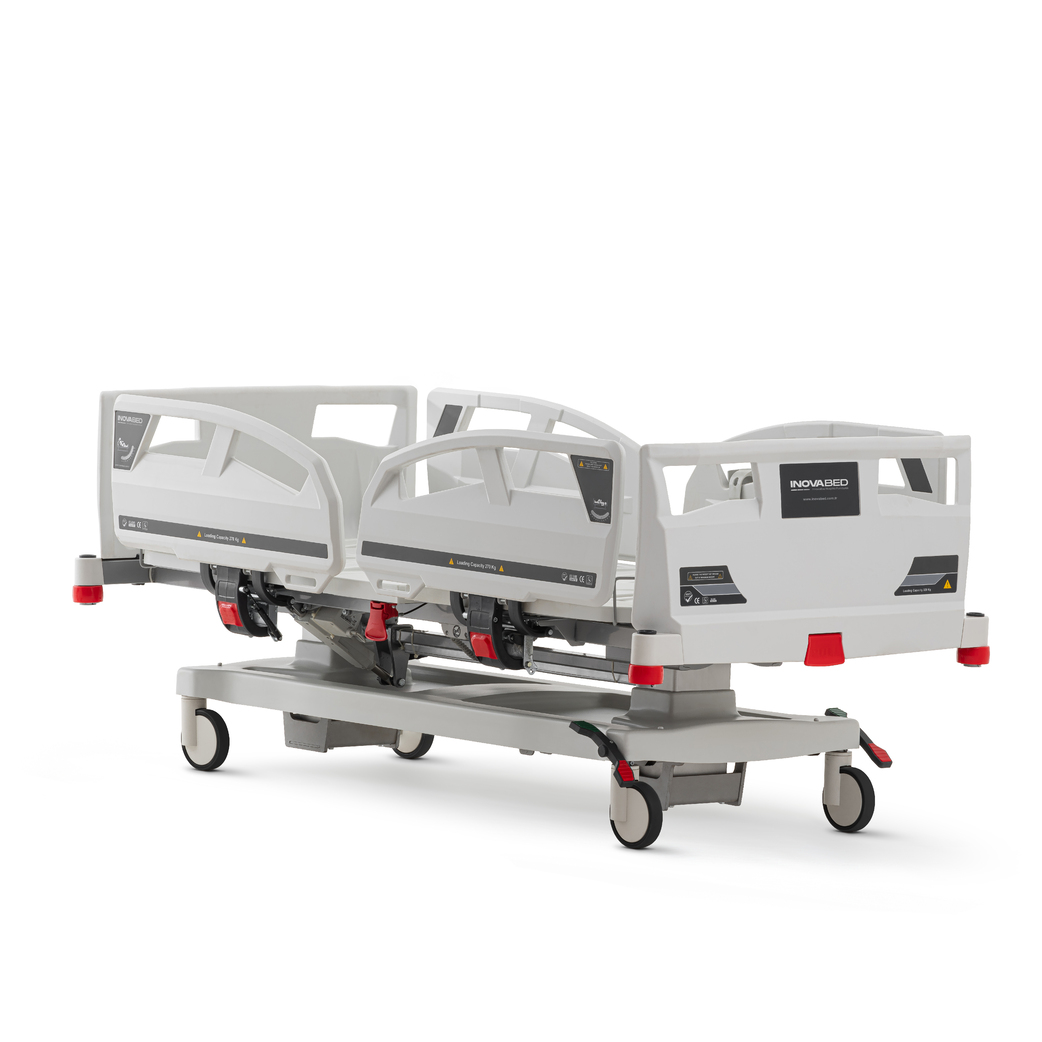 Electronic ICU and Patient Bed, 5 Motors with Lateral Tilt